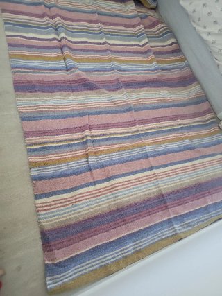 Alfombra Zara Home Rayas Multicolor Sin Estrenar