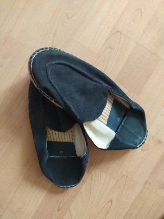 Alpargatas Negras Talla 43