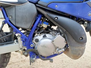 Yamaha DT 125  Azul y Blanca, enduro