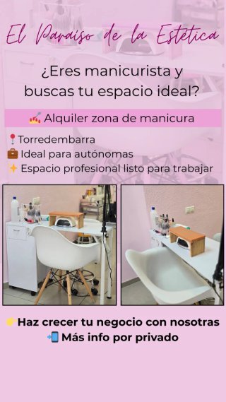 Alquiler zona manicura