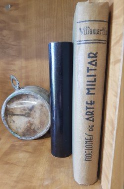 Libro Militar Siglo XIX "Nociones de Arte Militar"