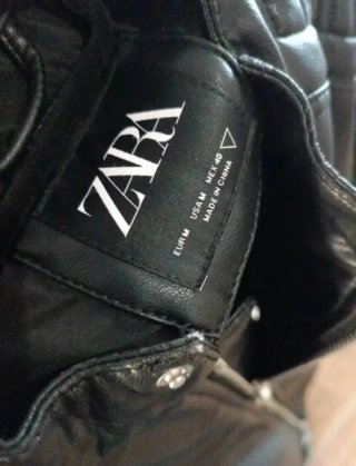 Chaqueta de Piel Zara Hombre
