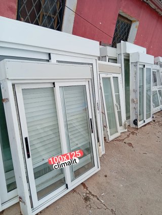 Ventana aluminio corredera 130x134