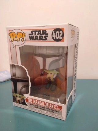 Funko Pop Star Wars 402 The Mandalorian sin abrir