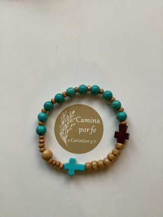 Pulsera rosario hombre (20cm)