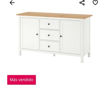 Aparador Ikea Hermes Blanco