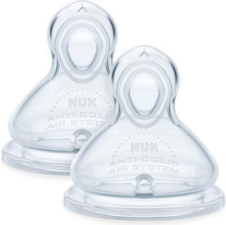 NUK tetinas biberón anticólicos control flujo