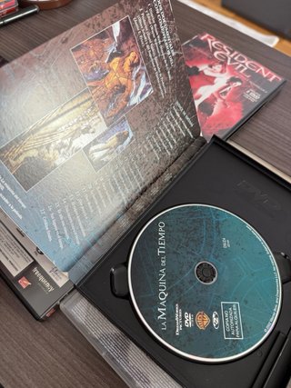 Lote 4 Películas DVD: Resident Evil, La Máquina...