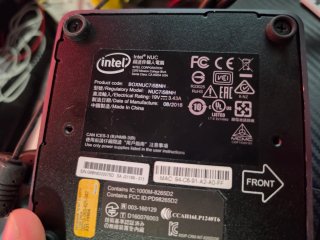 Mini PC Intel NUC BOXNUC7i5BNH