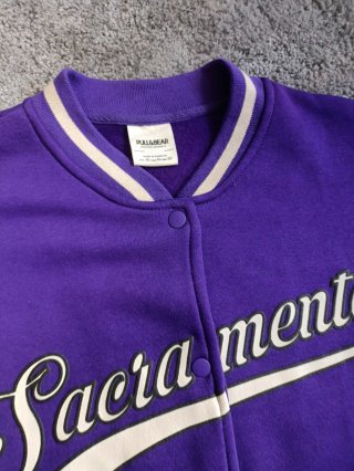Beisbolera Morada Sacramento Pull&Bear