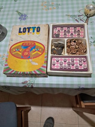 Juego de Lotería Vintage Antiguo
