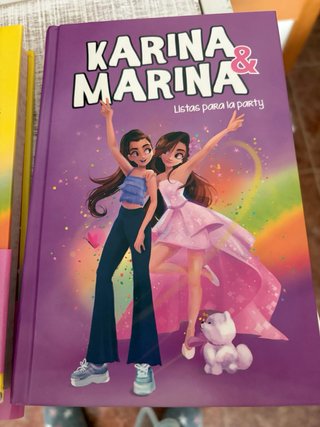 4 Libros de Martina y karina