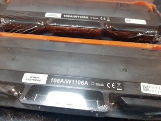2 Tóner VIPGOOD 106A Negro Compatible HP