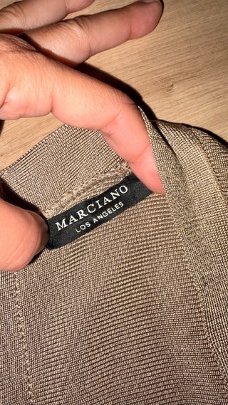 Vestido colección Marciano . (Guess )Beige Talla S