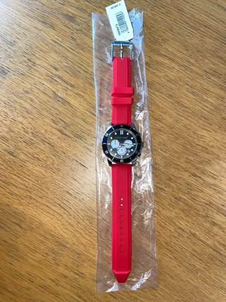 Reloj Michael Kors Negro y Rojo