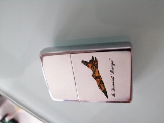 Accendino Zippo Mirage M. Dassault Autentico
