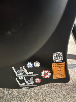 Silla coche Britax Römer 9-25 kg