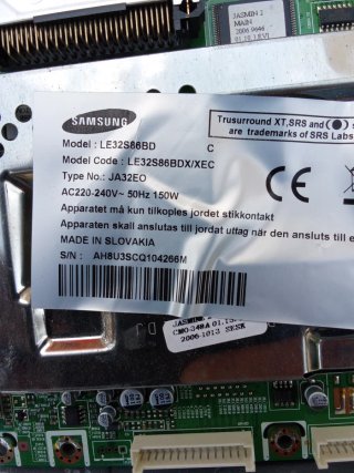 Scheda MTK DTV MP1.0 BN41-00879B
