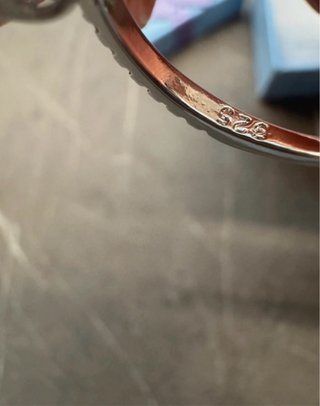 Anello Argento 925 Zircone. Fiore