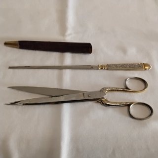 Antico set da scrivania