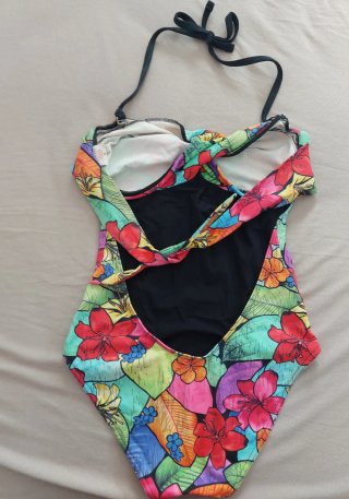 Bañador estampado floral