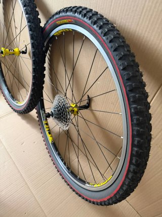 Ruedas o llantas Mavic crossride sup 26/ sram 9v