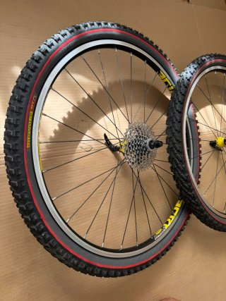 Ruedas o llantas Mavic crossride sup 26/ sram 9v