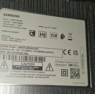 Samsung Smart TV 65 QLed 4K HDR10+ Ultra Slim