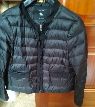 Chaqueta Zara Mujer Talla L Negra