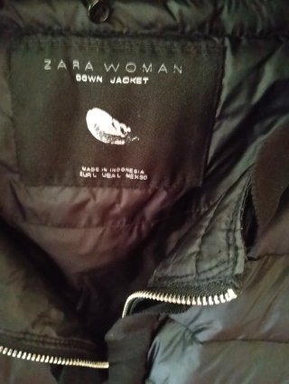 Chaqueta Zara Mujer Talla L Negra