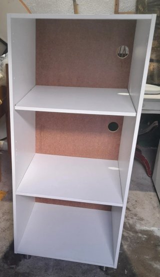 Mueble  auxiliar de  Madera blanca