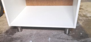 Mueble  auxiliar de  Madera blanca
