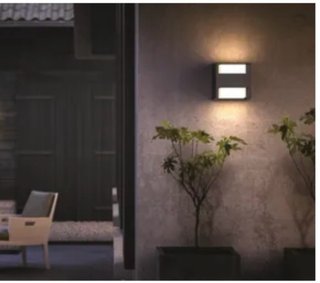 Applique LED Philips Arbour Grigio