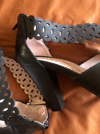 Sandalias Ana Román Piel Negras Talla 35