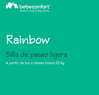 Bebeconfort Rainbow Silla de paseo ligera reclina