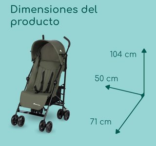 Bebeconfort Rainbow Silla de paseo ligera reclina
