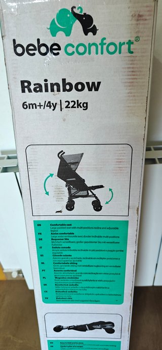 Bebeconfort Rainbow Silla de paseo ligera reclina