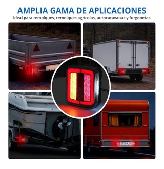 Pilotos LED Remolque 4 en 1 Homologados