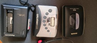 Lote 3 Walkman Sony, Panasonic, Aiwa