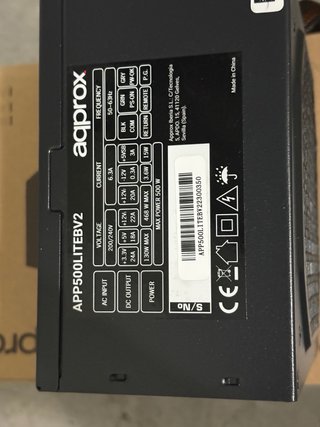 AQPROX APP500PSV2 Fuente Alimentación 500W