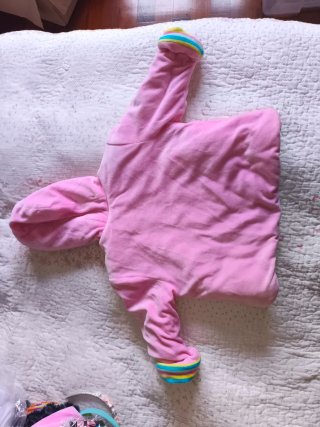 Chaqueta rosa dudu 68 cm
