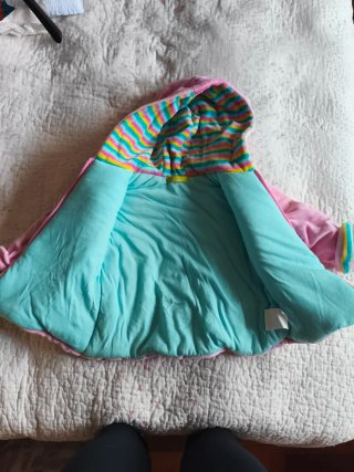 Chaqueta rosa dudu 68 cm