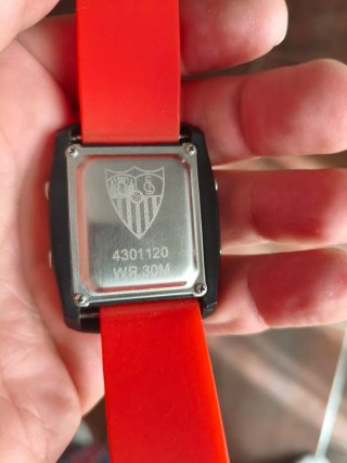 Reloj Sevilla F.C. Naranja y Plateafo