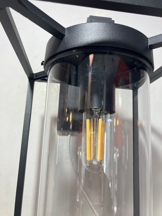 Lampada parete quadrata alluminio/plastica IP43