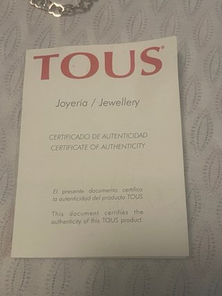 Pulsera TOUS Carrusel Osos Plata 19cm + Certificad