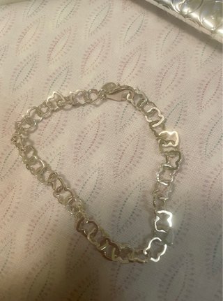 Pulsera TOUS Carrusel Osos Plata 19cm + Certificad