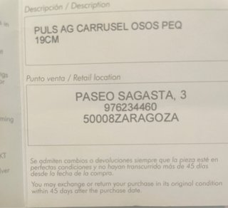Pulsera TOUS Carrusel Osos Plata 19cm + Certificad
