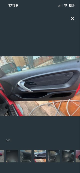 Faro + panel interior