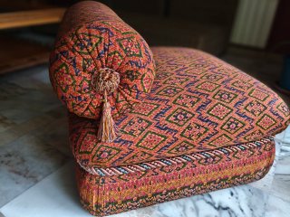 Pareja Puff decorativos diseño étnico oriental