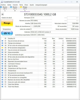 2 Discos Duros Seagate 1TB -LEER-